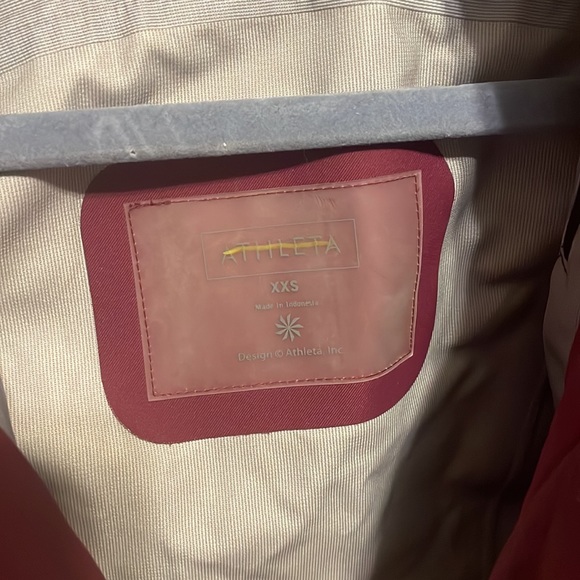 Athleta $348 Womens Overcast Coat Jacket Chia XXS - Picture 3 of 9